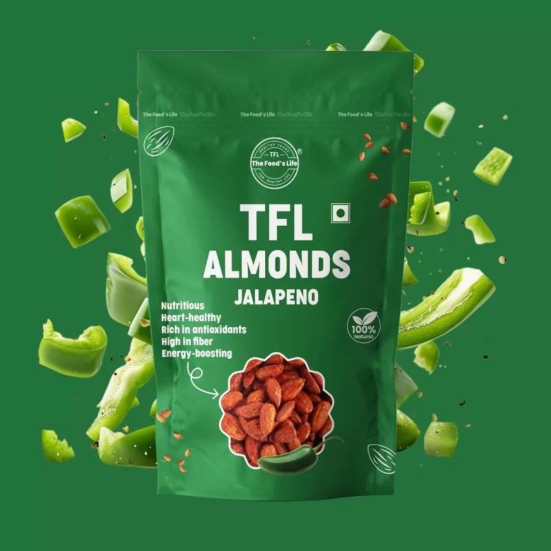 Jalapeno Almonds 400 gm — view 2