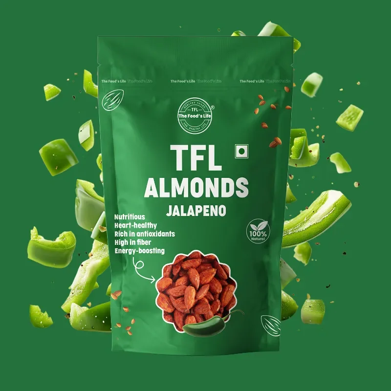 Jalapeno Almonds 400 gm