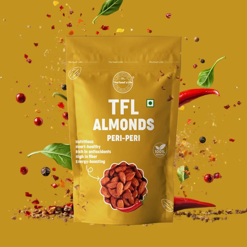 Peri-Peri Almonds 400 gm — view 2