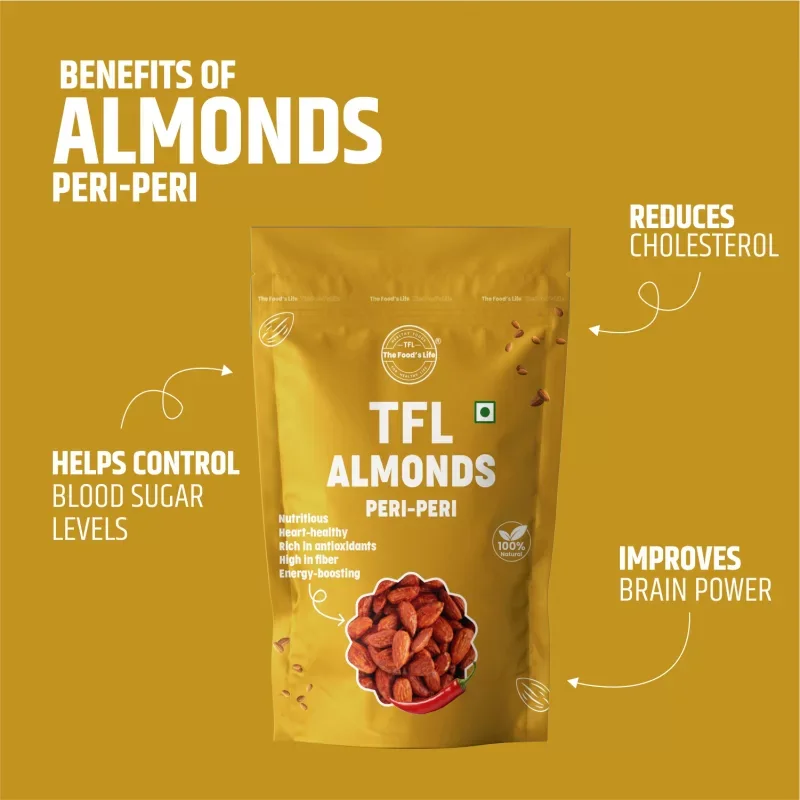 Peri-Peri Almonds 400 gm — view 3