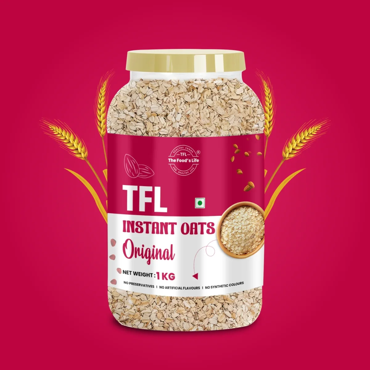 Instant Oats 1kg — view 2