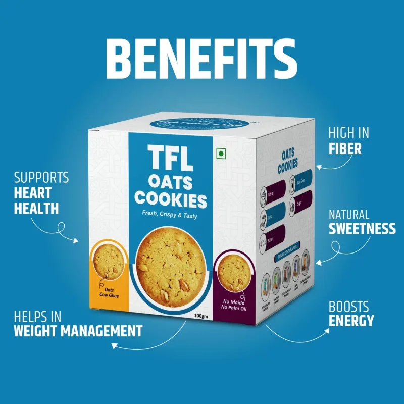Oats Cookies 100 gm — view 3