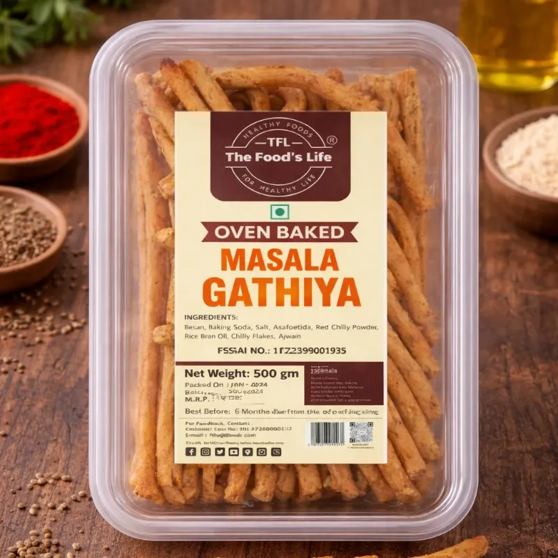 Oven Baked Masala Gathiya 500 gm