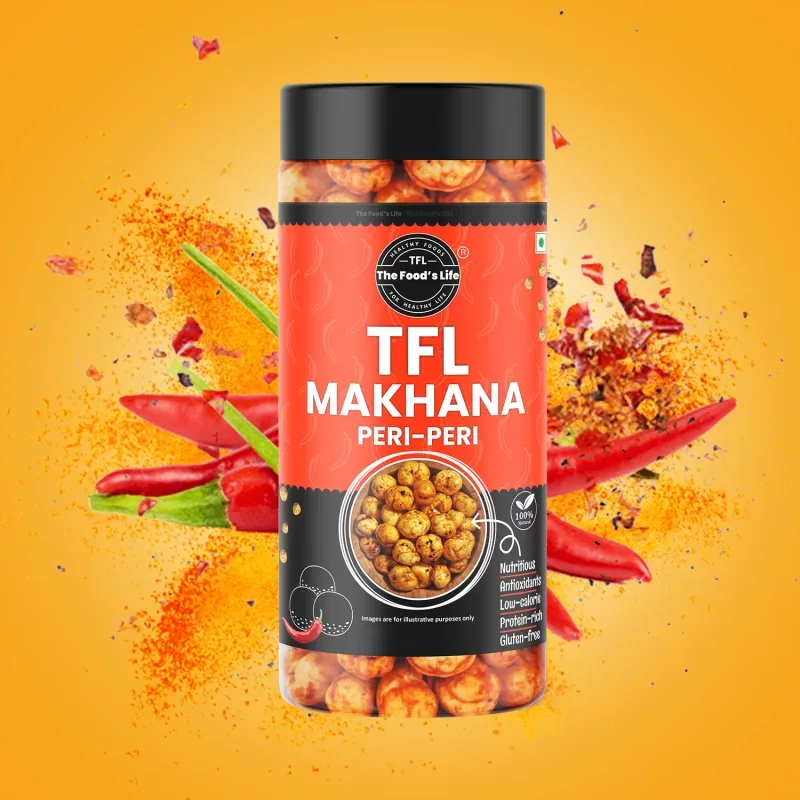 Peri Peri Makhana 75g – Spicy Flavoured Fox Nuts — view 2